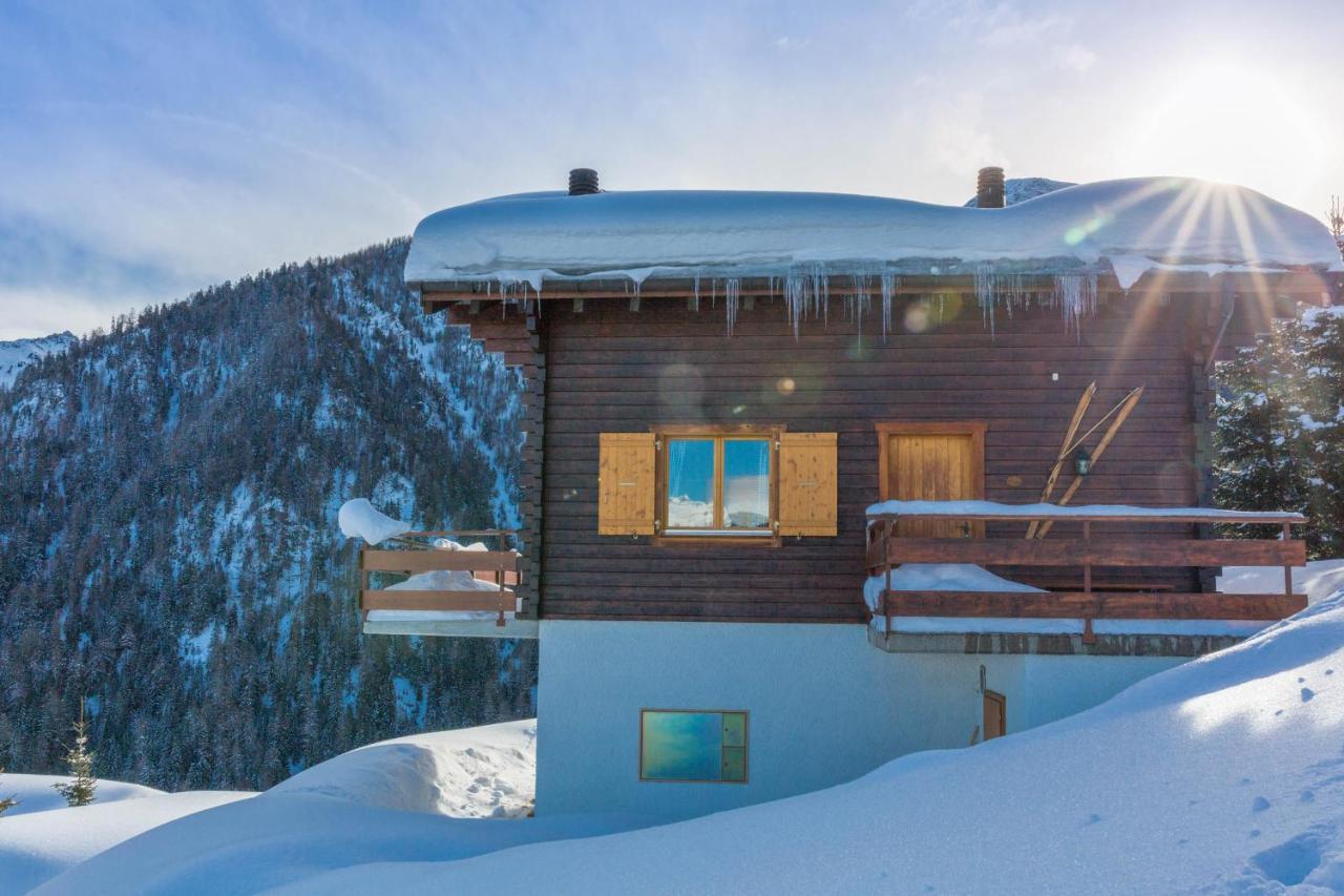 Chalet L'Ange La Tzoumaz Exterior foto