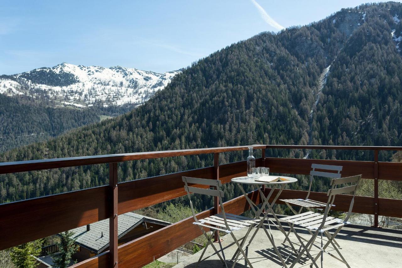 Chalet L'Ange La Tzoumaz Exterior foto